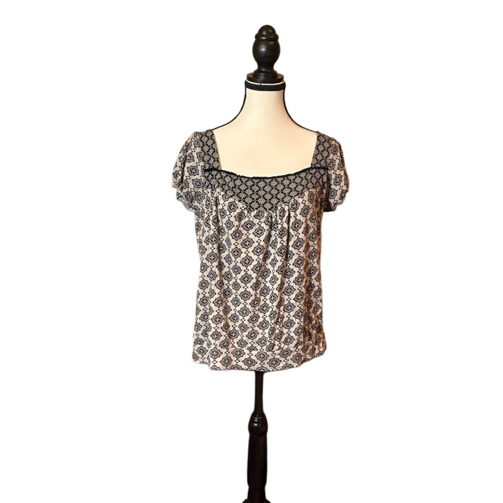 Decree Cotton Peasant Tee XL